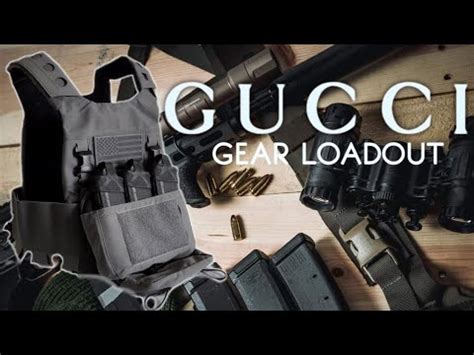 gucci tactical gear|GUCCI GEAR LOADOUT .